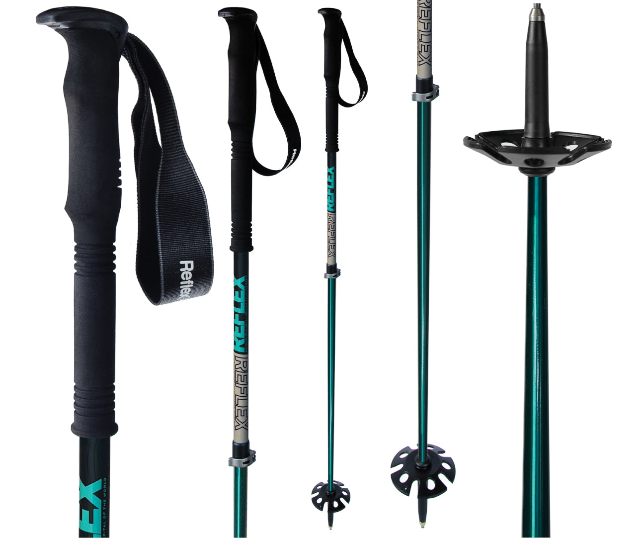 Reflex Adjustable Backcountry Ski Pole